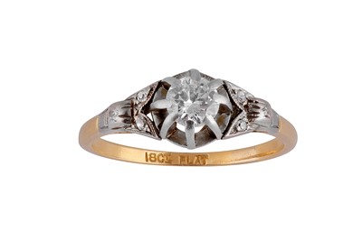 Lot 191 - A diamond ring