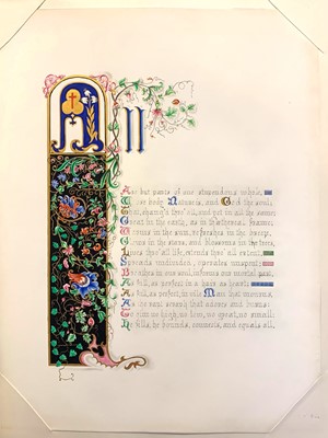 Lot 99 - Illuminated manuscripts.- Laurent de Lara (David)