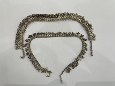 Lot 829 - A LARGE GROUP OF TIBETAN JEWELLERY AND METALWORK.