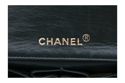 Lot 174 - Chanel Dark Green Mini Rectangle Full Flap Bag