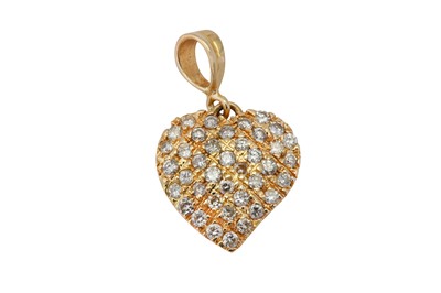 Lot 188 - A diamond pendant