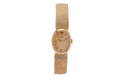 Lot 165 - Tudor Ι A 9 carat gold Lady's wristwatch