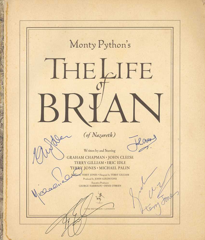 Monte Python Books Lot 607 - Monty Python