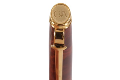 Lot 341 - A MUST DE CARTIER GOLD PLATED BALLPOINT PEN