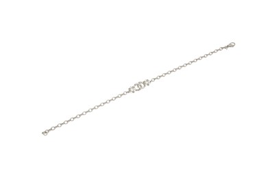 Lot 579 - Chanel Crystal CC Logo Choker