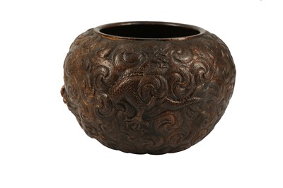 Lot 588 - A CHINESE CAST BRONZE BOWL