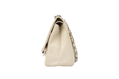 Lot 274 - Chanel Cream Embossed Reissue Flap Bag