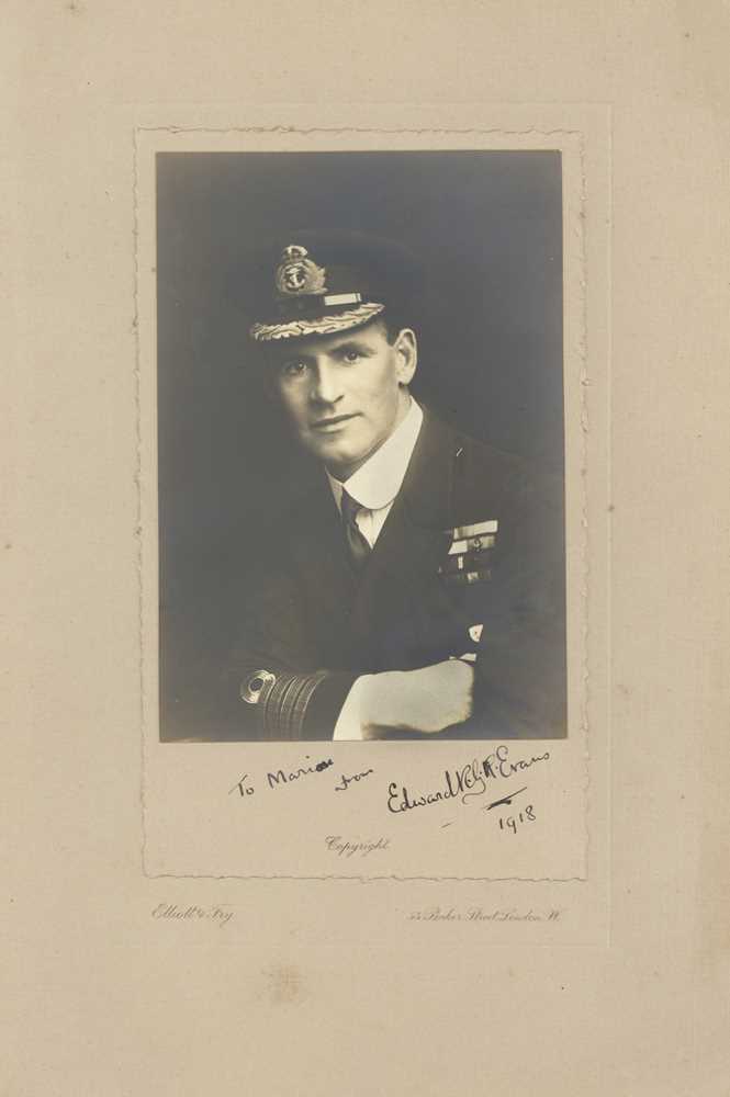 Lot 745 - Evans (Edward Ratcliffe Garth Russell Evans, Admiral)