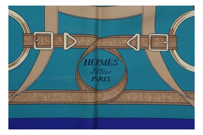 Lot 202 - Hermes 'Eperon d'Or' Silk Print Scarf