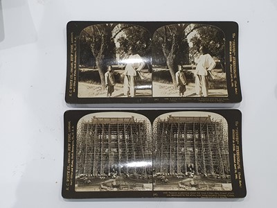Lot 273 - A SET OF STEREOCARDS AND A STEREOVIEWER MADE BY PERFECSCOPE.