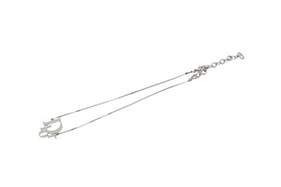 Lot 592 - Christian Dior Logo Choker Necklace