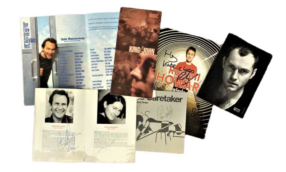 Lot 526 - Autograph Collection.- Signed Programmes