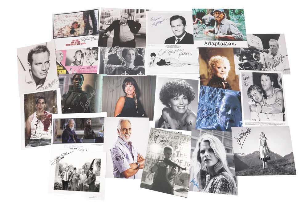Lot 532 - Photograph Collection.- Actors & Actresses