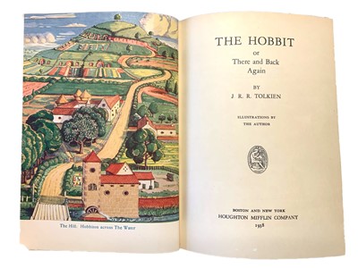 Lot 75 - Tolkien: Hobbit. first illustrated ed. 1938