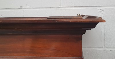 Lot 23 - A GEORGE III STYLE MAHOGANY BOOKCASE, EARLY 20TH CENTURY