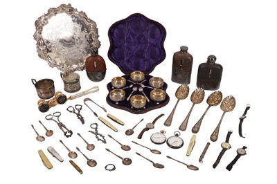 Lot 152 - A COLLECTION OF SILVER PLATED ITEMS