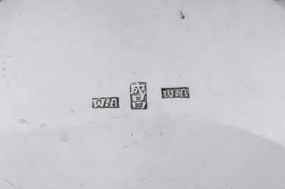 Lot 721 - A CHINESE EXPORT SILVER BOWL.