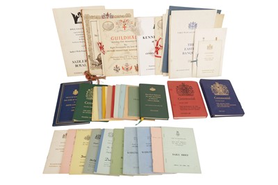 Lot 74 - LARGE COLLECTION OF EPHEMERA RELATED TO THE DUKE AND DUCHESS OF GLOUCESTER