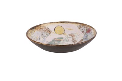 Lot 170 - A STUDIO POTTERY BOWL, 20TH CENTURY