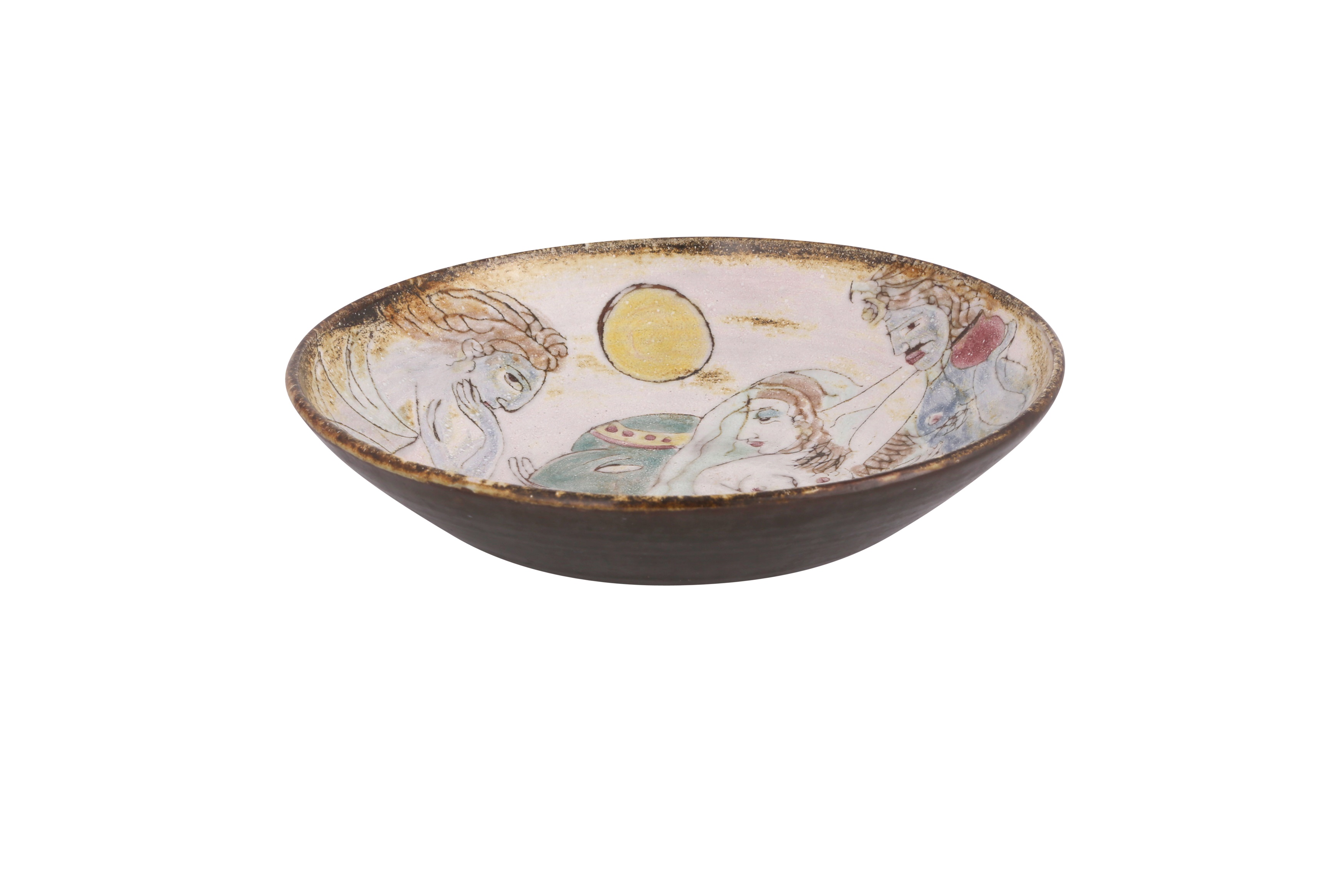 Lot 170 A STUDIO POTTERY BOWL, 20TH CENTURY