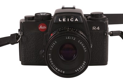 Lot 88 - A Leica R4 SLR Camera Outfit