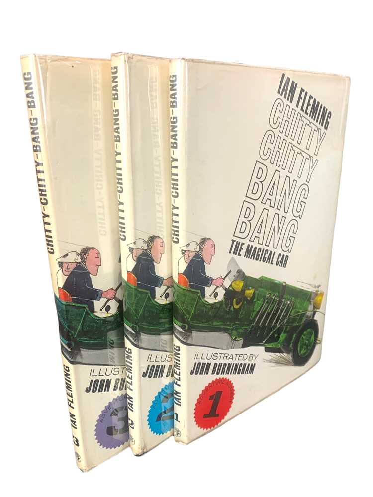 Lot 49 - Fleming (Ian) Chitty Chitty Bang Bang 3 vol. First Editions.