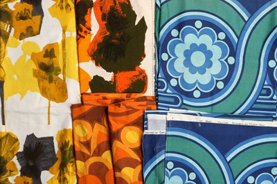 Lot 93 - A COLLECTION OF HEAL FABRICS TEXTILES, 1960S
