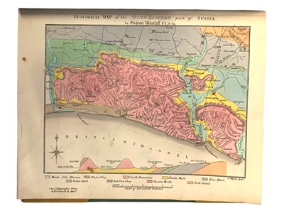 Lot 194 - Mantell (Gideon The Fossils of the South Downs; or, illustrations of the Geology of Sussex