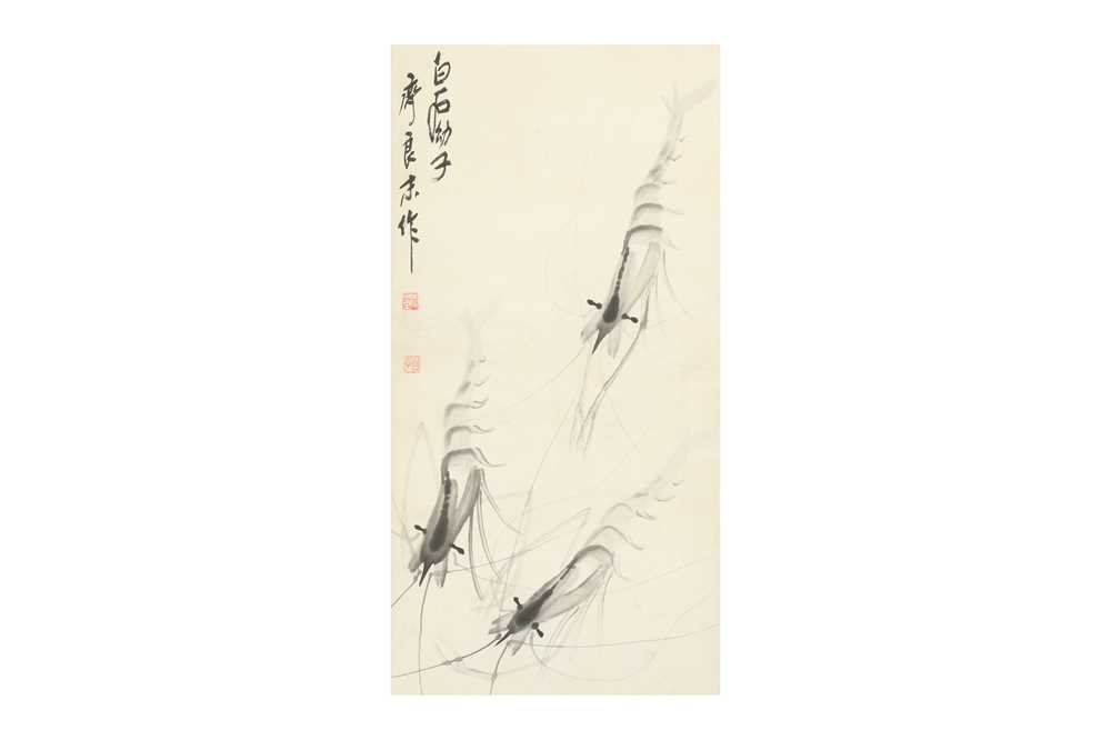 Lot 152 - QI LIANGMO (1938 –). Shrimps.