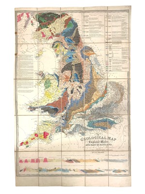 Lot 286 - Walker (J. & C.) A Geological Map of England, Wales and part of Scotland
