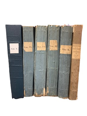 Lot 199 - Periodicals.- Transactions of the Royal Society of Edinburgh.