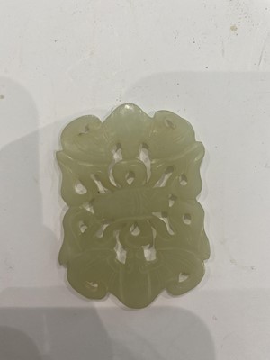 Lot 181 - A CHINESE COLLECTION OF FIVE JADE PLAQUES.