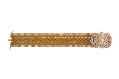 Lot 234 - A diamond bracelet