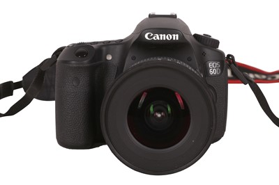 Lot 589 - A Canon 60D DSLR Camera Outfit