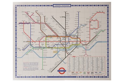 Lot 289 - London Transport.- Garbutt (Paul E.) Underground map