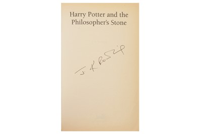 Lot 64 - Rowling. Philosopher's Stone. signed by author. 1997