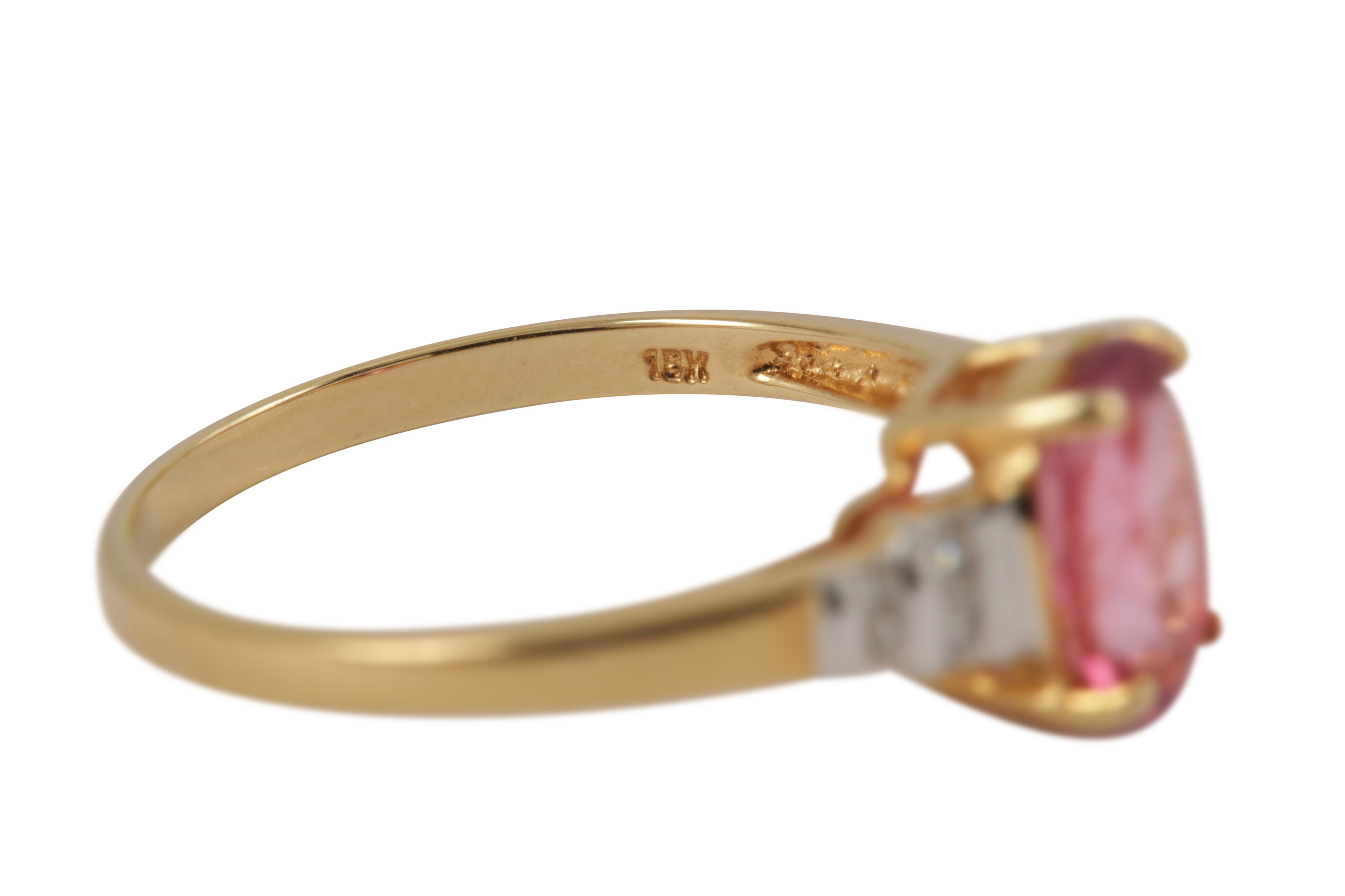 Cody Solid Silver Tourmaline Ring main image 1