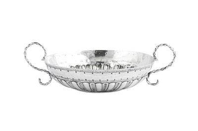 Lot 691 - A good Charles II sterling silver sweetmeat dish or wine taster, London 1664 by Thomas King (free. 1657, d. 1680)
