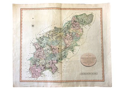 Lot 243 - County maps.
