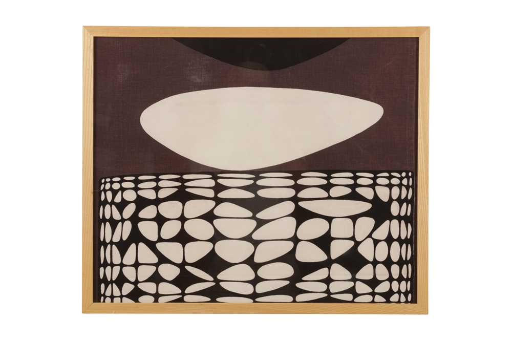 Lot 98 - VICTOR VASARELY (HUNGARIAN/FRENCH 1906-1997) FOR EDINBURGH WEAVERS, 'KERNOO'