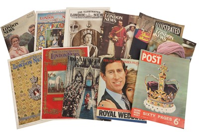 Lot 97 - COLLECTION OF VINTAGE MAGAZINES COVERING VARIOUS EVENTS RELATED BRITISH ROYAL FAMILY