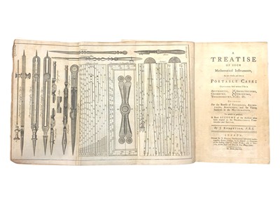 Lot 203 - Robertson (John) A treatise of such mathematical instruments