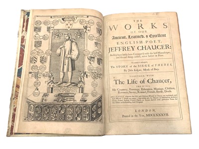 Lot 15 - Chaucer (Geoffrey) The Works our Ancient, Learned & Excellent English Poet, 1687