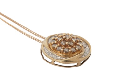 Lot 181 - A diamond pendant