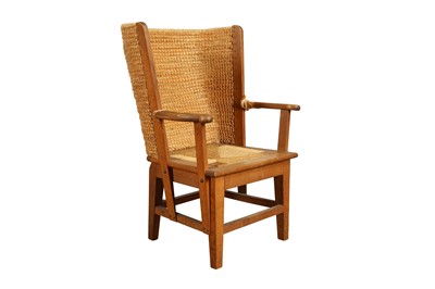 Lot 189 - A CHILD'S ORKNEY OAK CHAIR, BY REYNOLD EUNSTON FOR DAVID KIRKNESS