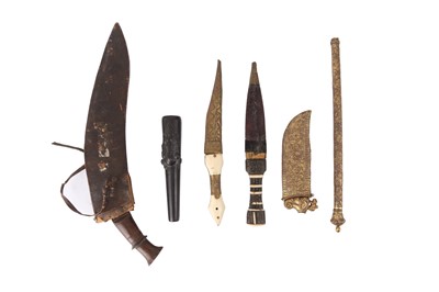 Lot 450 - A COLLECTION OF SOUTH ASIAN ARMS