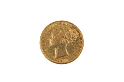 Lot 82 - A QUEEN VICTORIA 1871 GOLD FULL SOVEREIGN COIN