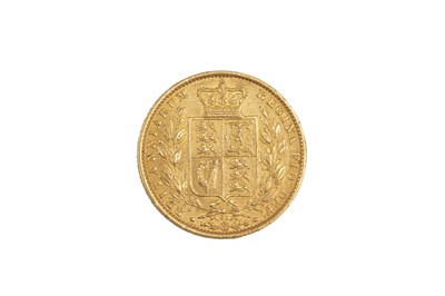 Lot 80 - A QUEEN VICTORIA 1866 GOLD FULL SOVEREIGN COIN