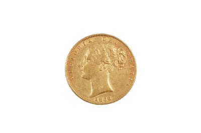 Lot 80 - A QUEEN VICTORIA 1866 GOLD FULL SOVEREIGN COIN
