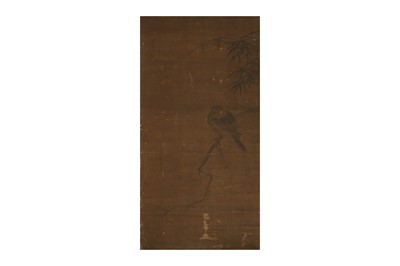 Lot 168 - ANONYMOUS. Pidgeon on a Branch.